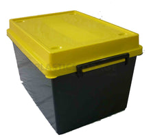 Load image into Gallery viewer, 32L Storage Box Black & Yellow
