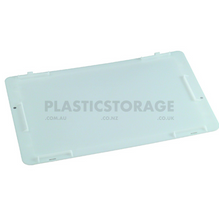 Load image into Gallery viewer, 52L Stackable And Nesting Solid Crate Flat Lid Natural