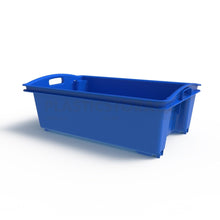 Load image into Gallery viewer, 55L Stack And Nest Crate Base Blue