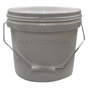 10L Tamper Evident Bucket & Pail Base Lid