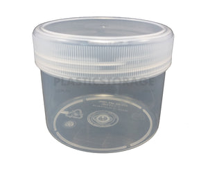 1L Screw Top Jar Clear