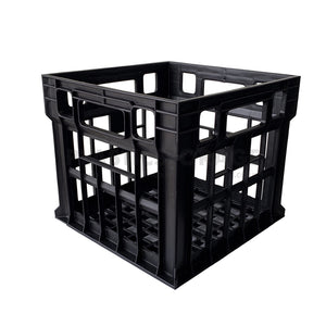 31L Milk Crate Black